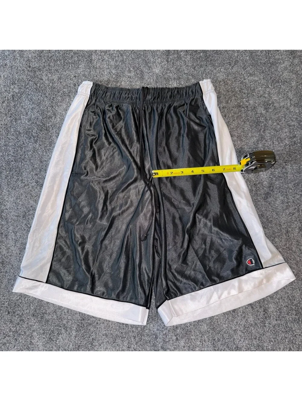 Champion Grail Baggy Dazzle Hoop Shorts Mens MD Vtg y2k 90s Rare